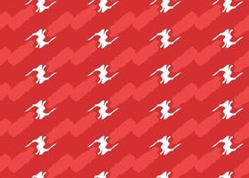 Vector texture background, seamless pattern. Hand drawn, red, white colors.