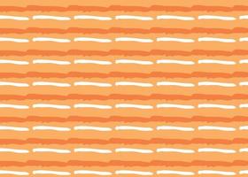 Vector texture background, seamless pattern. Hand drawn, orange, white colors.