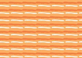 Vector texture background, seamless pattern. Hand drawn, orange, white colors.