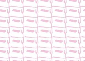 Vector texture background, seamless pattern. Hand drawn, pink, white colors.