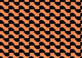 Vector texture background, seamless pattern. Hand drawn, orange, black colors.