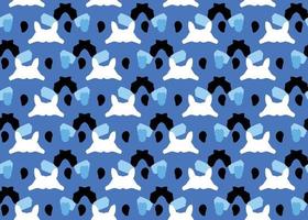 Vector texture background, seamless pattern. Hand drawn, blue, black, white colors.