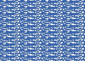 Vector texture background, seamless pattern. Hand drawn, blue, white colors.