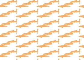 Vector texture background, seamless pattern. Hand drawn, orange, white colors.