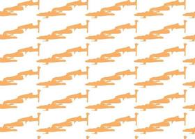 Vector texture background, seamless pattern. Hand drawn, orange, white colors.