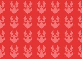 Vector texture background, seamless pattern. Hand drawn, red colors.