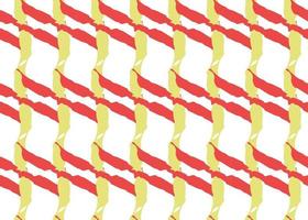 Vector texture background, seamless pattern. Hand drawn, red, yellow, white colors.