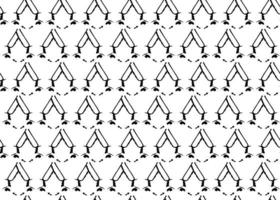 Vector texture background, seamless pattern. Hand drawn, black, white colors.