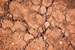 Dry reddish earth photo