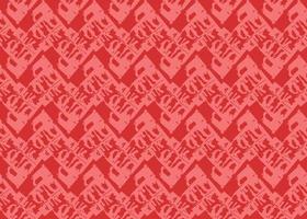 Vector texture background, seamless pattern. Hand drawn, red colors.