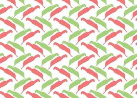 Vector texture background, seamless pattern. Hand drawn, red, green, white colors.