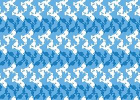 Vector texture background, seamless pattern. Hand drawn, blue, white colors.