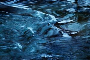 textura de agua oscura foto