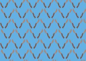 Vector texture background, seamless pattern. Hand drawn, blue, brown colors.