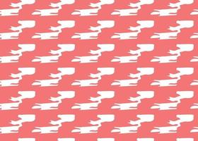Vector texture background, seamless pattern. Hand drawn, red, white colors.