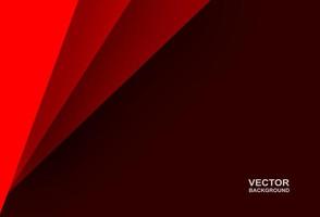 Abstract. red gradient geometric overlap shape background. vector. vector