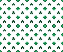 Abstract. Saint Patrick Day pattern seamless background. Design with shamrock for pillow, print, fashion, clothing, fabric, gift wrap, face mask. Vector. vector