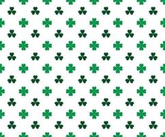 Abstract. Saint Patrick Day pattern seamless background. Design with shamrock for pillow, print, fashion, clothing, fabric, gift wrap, face mask. Vector. vector