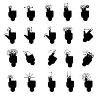 set of hands making finger gestures