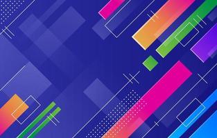 Abstract Geometric Colorful Background