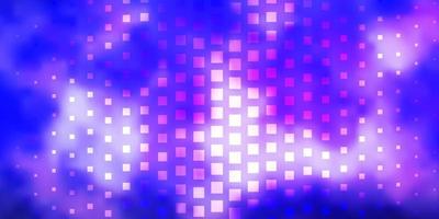 Light Purple vector pattern in square style.