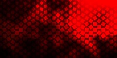 textura de vector rojo oscuro en estilo rectangular.