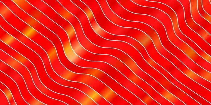 diseño de vector rojo claro con líneas torcidas.