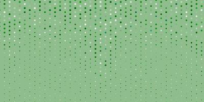 Light green vector texture with disks.