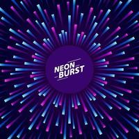 Circle round magenta and cyan burst data, abstract background vector