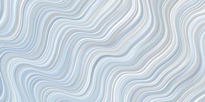 Light BLUE vector backdrop with curves.
