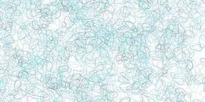 Light blue vector background with random forms.