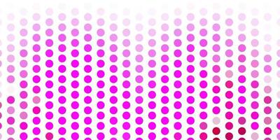 Light pink vector background with spots.