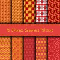 chinese seamless pattern vector