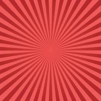 red sunburst background vector