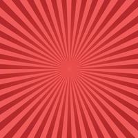 red sunburst background vector