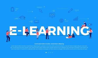 E-learning online education
