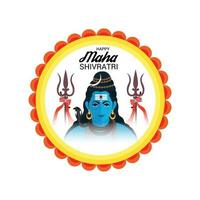 vector illustration of a Background for Happy Maha Shivratri.