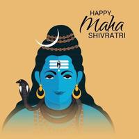 vector illustration of a Background for Happy Maha Shivratri.