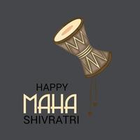 vector illustration of a Background for Happy Maha Shivratri.