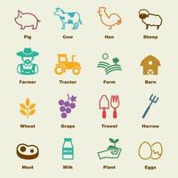 farming vector elements