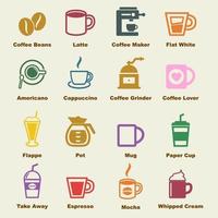 coffee vector elements