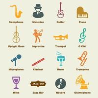 jazz vector elements