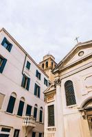 Venice, Italy 2017- Tourist routes of the old Venice streets of Italy photo