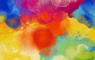 Fancy Abstract Colorful Watercolor Background vector