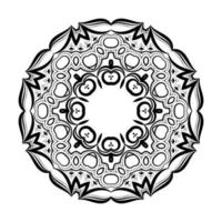 Artistic beautiful mandala design background vector