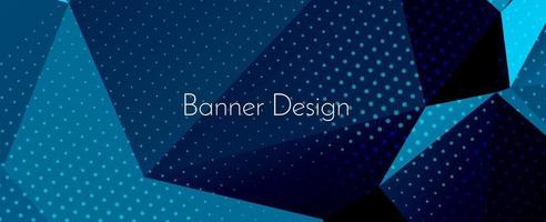 Modern stylish abstract geometric elegant banner pattern background vector