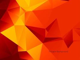 geometric triangle polygon background vector