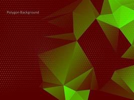 Modern colorful geometric polygon background vector