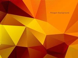 Abstract polygonal triangles colorful background vector