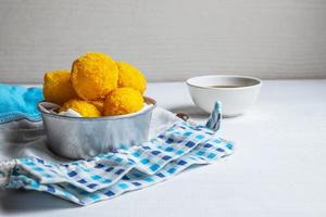 Fried cheese balls photo